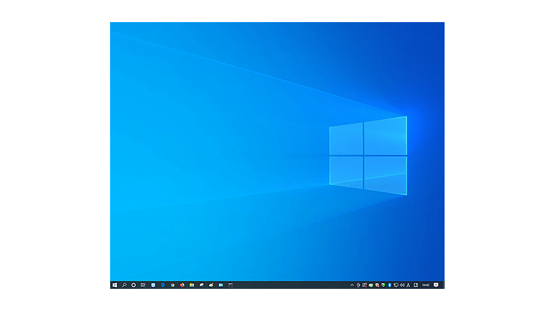 Windows 10 デスクトップ画面